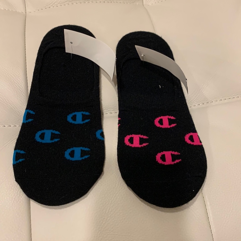 Champion no show black socks 2 pairs